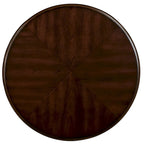 Table d'appoint ronde de 56 cm, table de chevet en bois massif avec étagère, table d'angle pour salon, montage facile