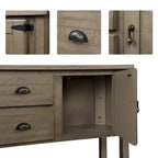 Console buffet 48 avec 2 tiroirs - Non disponible