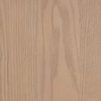 Table de salle à manger moderne Briggs pour 6 personnes, petite table rectangulaire avec pieds en bois massif