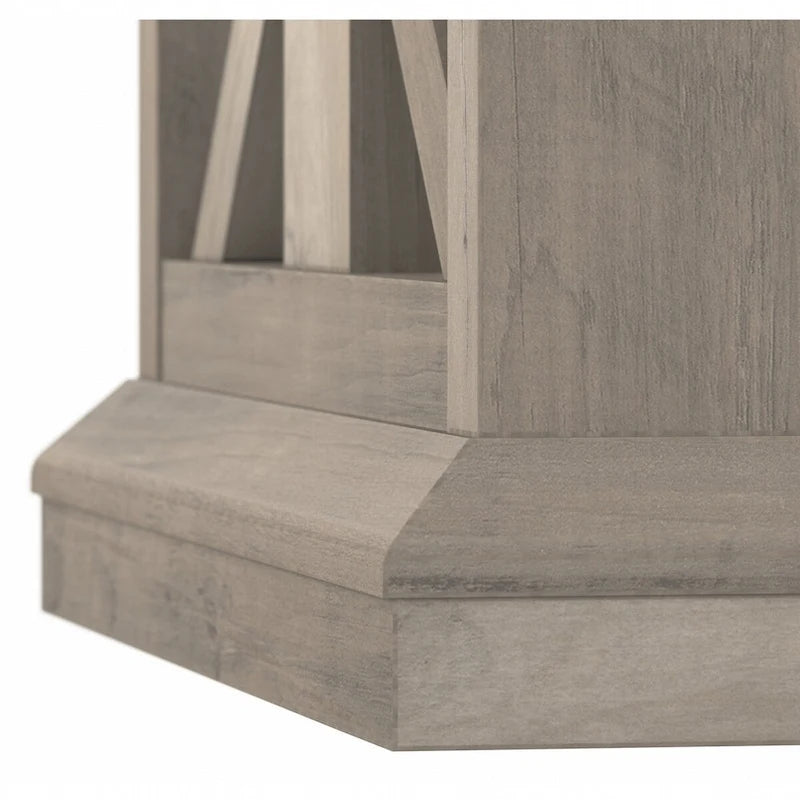 Console Homestead avec étagères de Bush Furniture