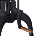 Table à manivelle SAFAVIEH Robyn noire - 30L x 30P x 31H